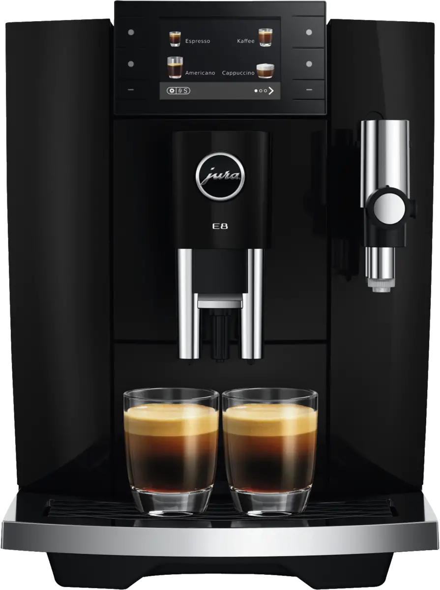 E8 (ED), 27 Spezialitäten, Hot+Light Brew, Energiesparmodus