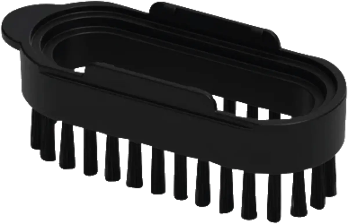 Clip-on-borstel set
