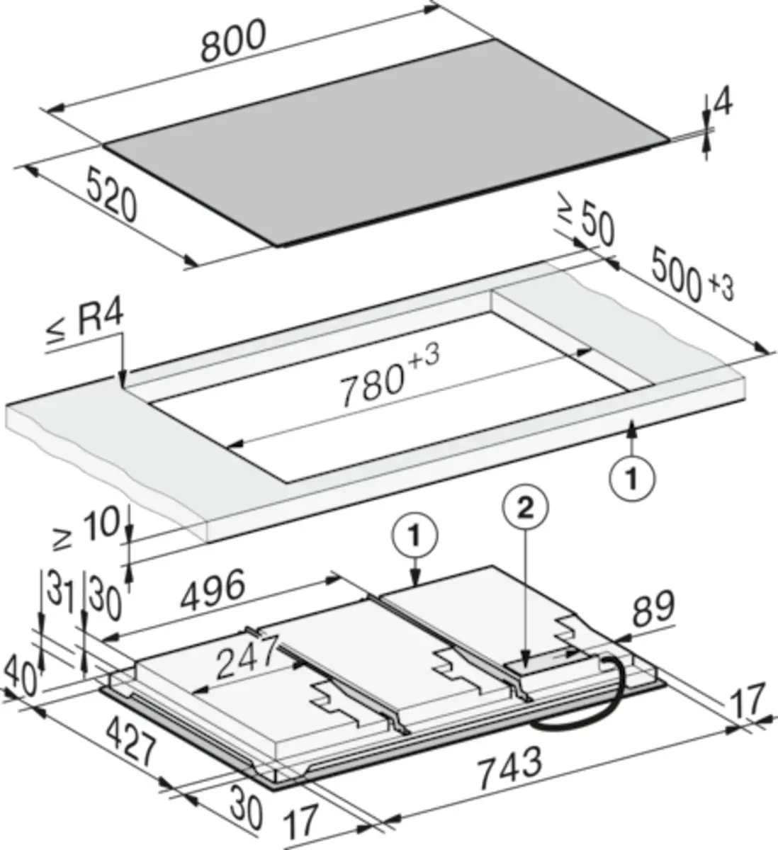 KM 8885 FL Diamond & M Sense