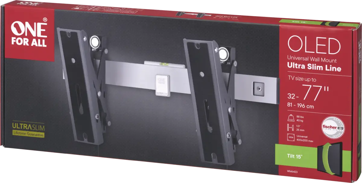 WM 6423 TV OLED Wandhouder Ultraslim TILT