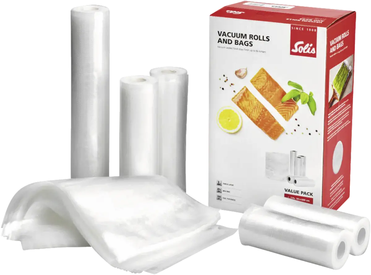 Folie 5 vacumeerrollen & 50 zakken voordeelverpakking
