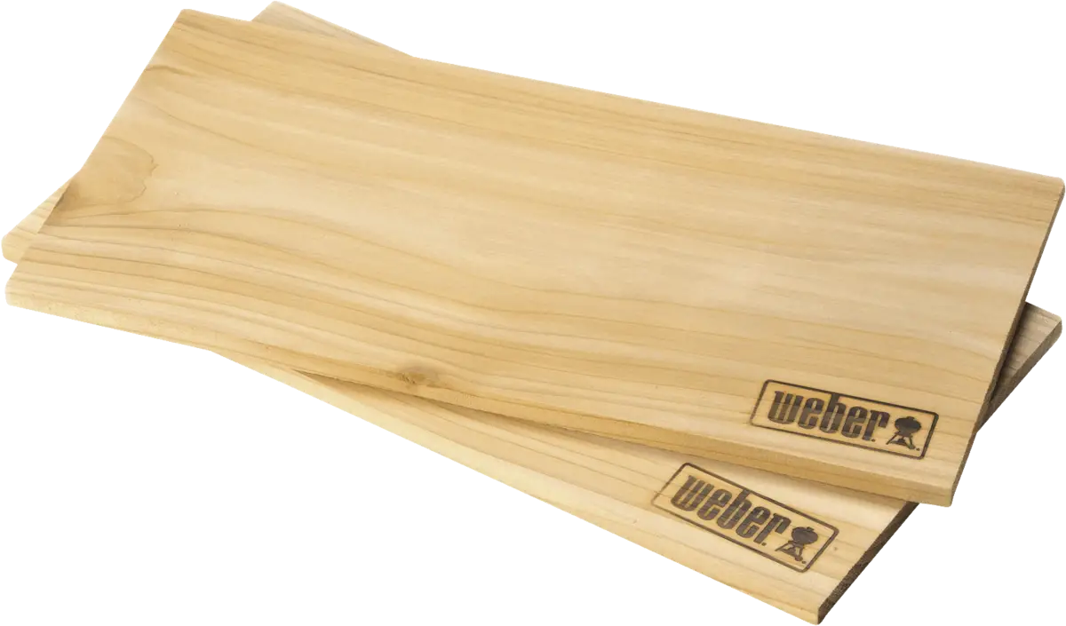 Cederhouten rookplank - groot