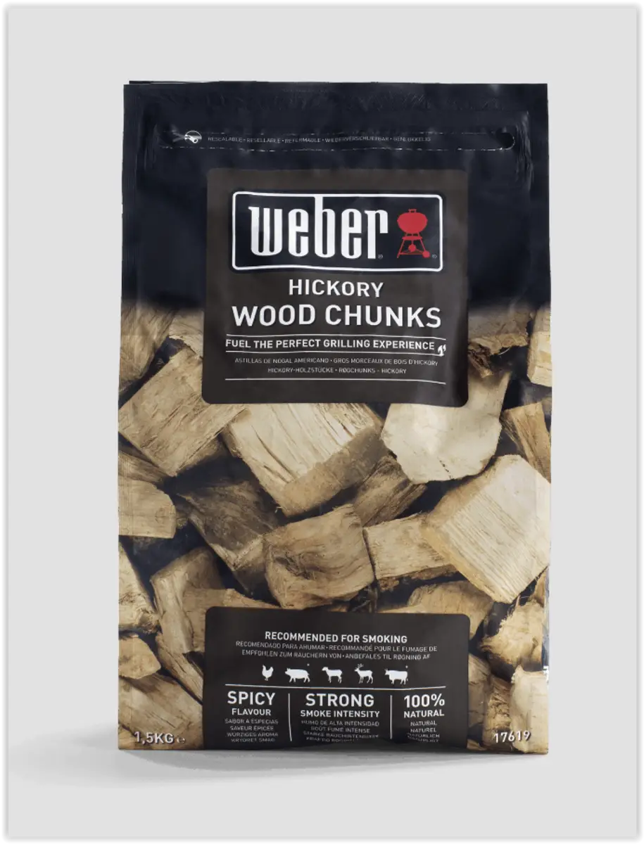 Houtblokjes 1,5 kg, Hickory