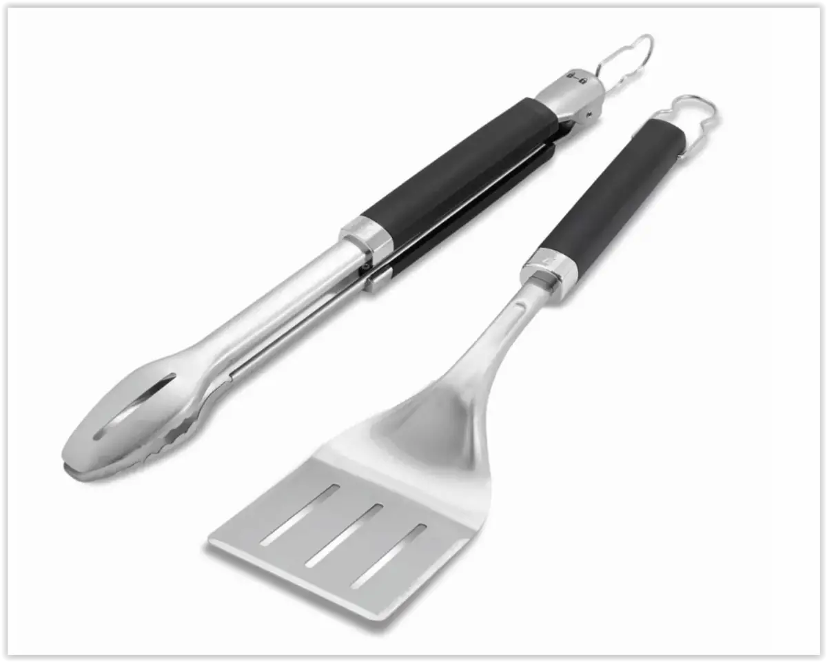 Precision Barbecuetang- en spatelset