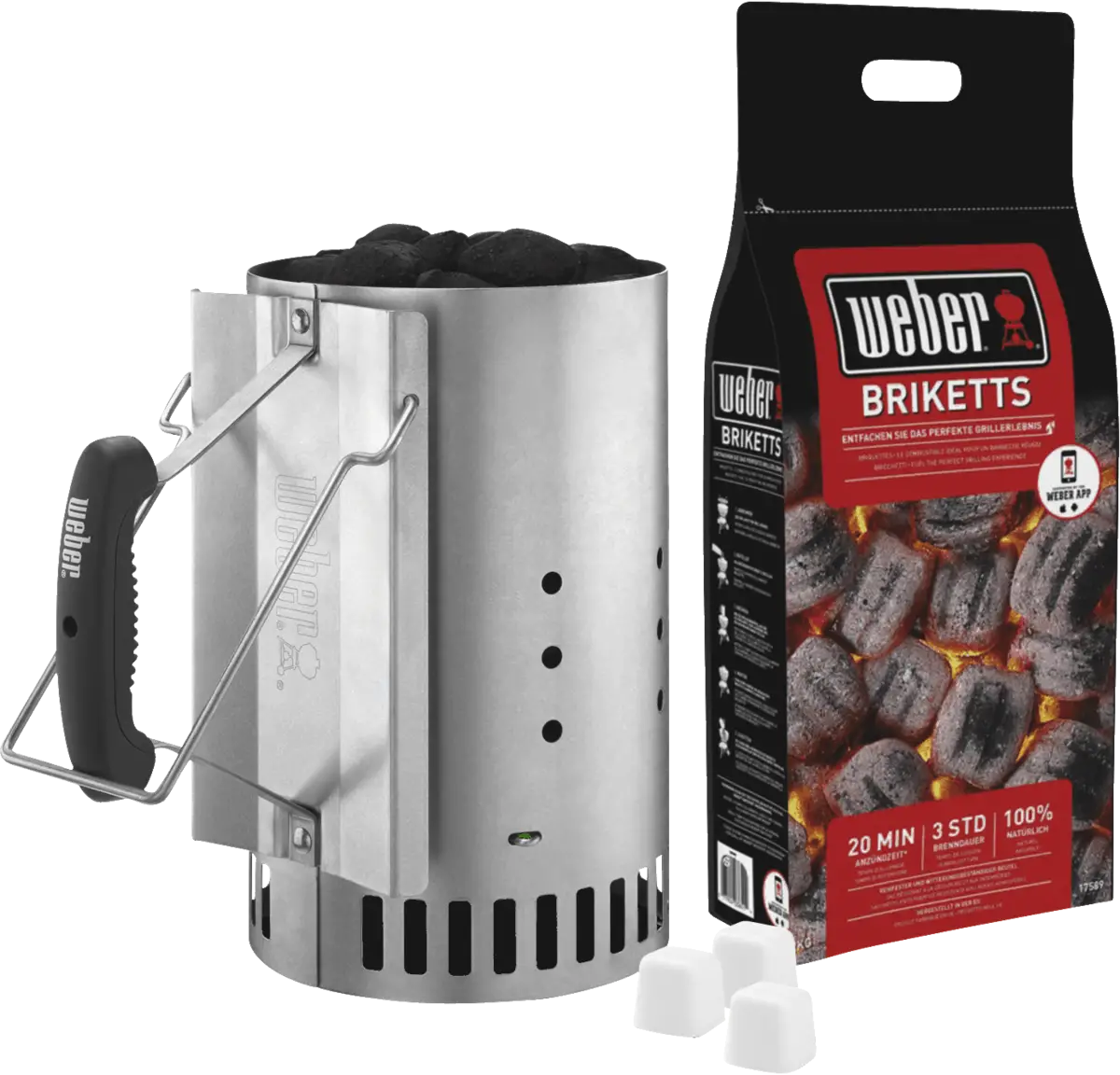Rapidfire brikettenstarterset