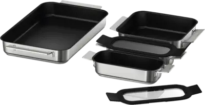 Bosch HEZ9FF040 Flex pan set, 4 stuks (2xS, 1xM, 1xL) product afbeelding