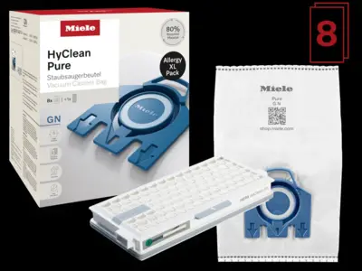 Miele HyClean Pure Allergy XL Pack (GN) inkl. HEPA AirClean Filter