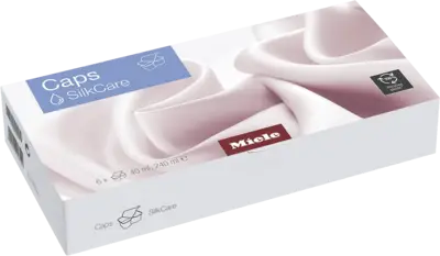 Miele Caps SilkCare 6p. de, fr, nl, it, en product afbeelding