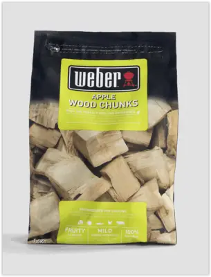 Weber Houtblokjes 1,5 kg, Apple