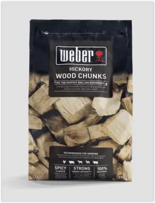 Weber Houtblokjes 1,5 kg, Hickory
