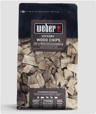 Weber Houtsnippers 0,7 kg, Hickory