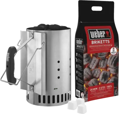 Weber Rapidfire brikettenstarterset
