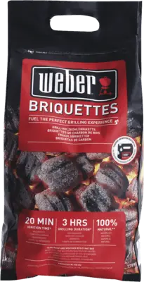 Weber Weber Briketten 4 kg bij afname van 1 pallet