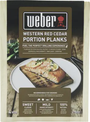 Weber Western Red Cedar Wood Portion Planks